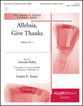 Alleluia, Give Thanks Handbell sheet music cover